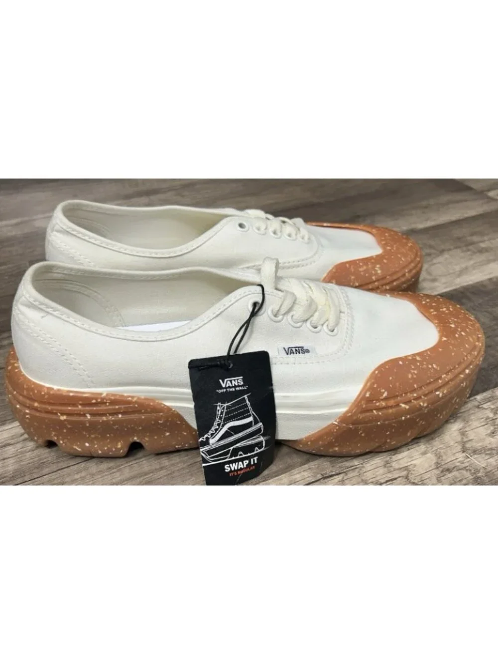 New VANS Authentic 44 DX Modular Sneakers Shoes Unisex Men’s 7.5 Womens 9 White